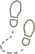 Icon Fussabdrücke